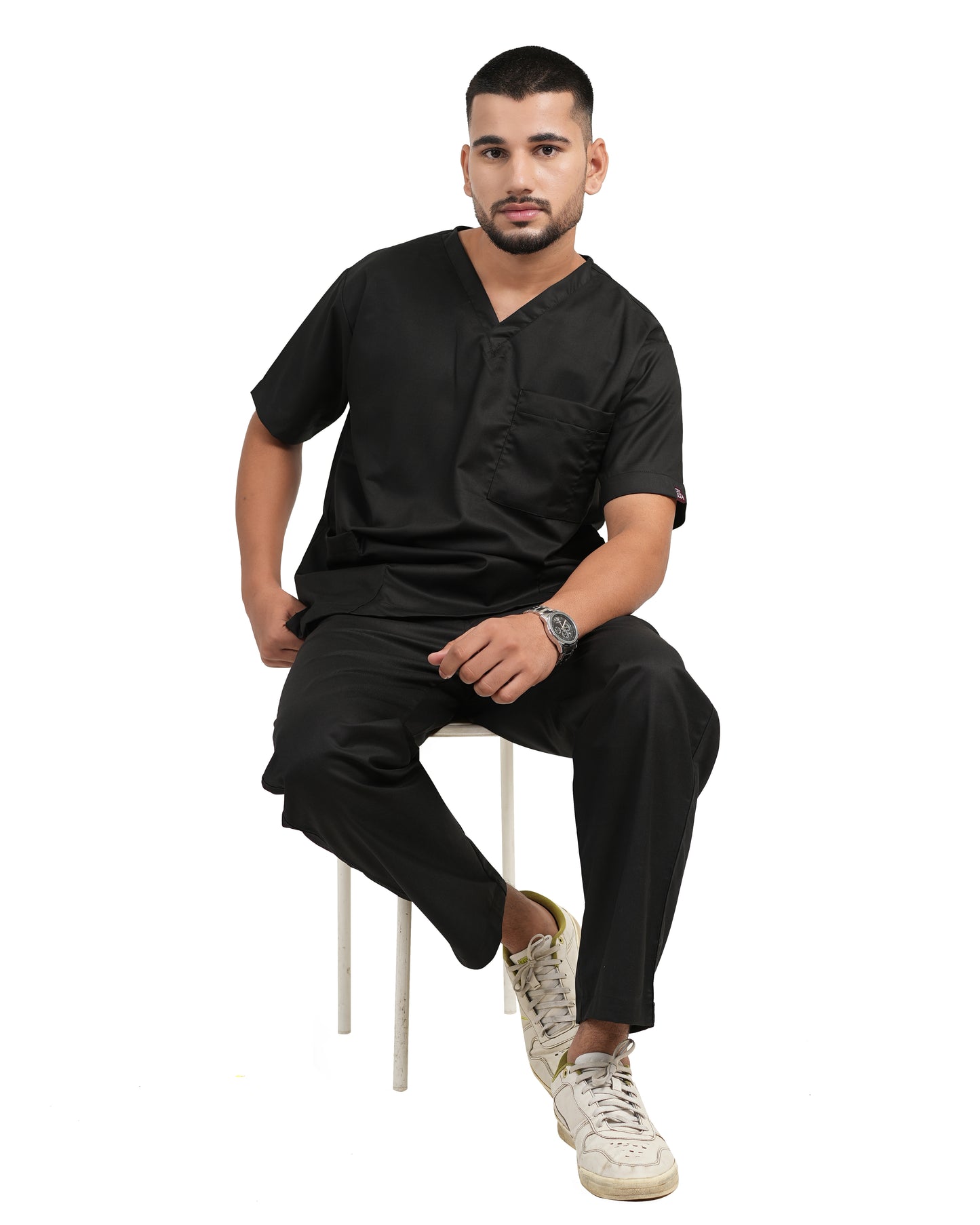 Classic Men's V-Neck (Sky) New Gen Scrub