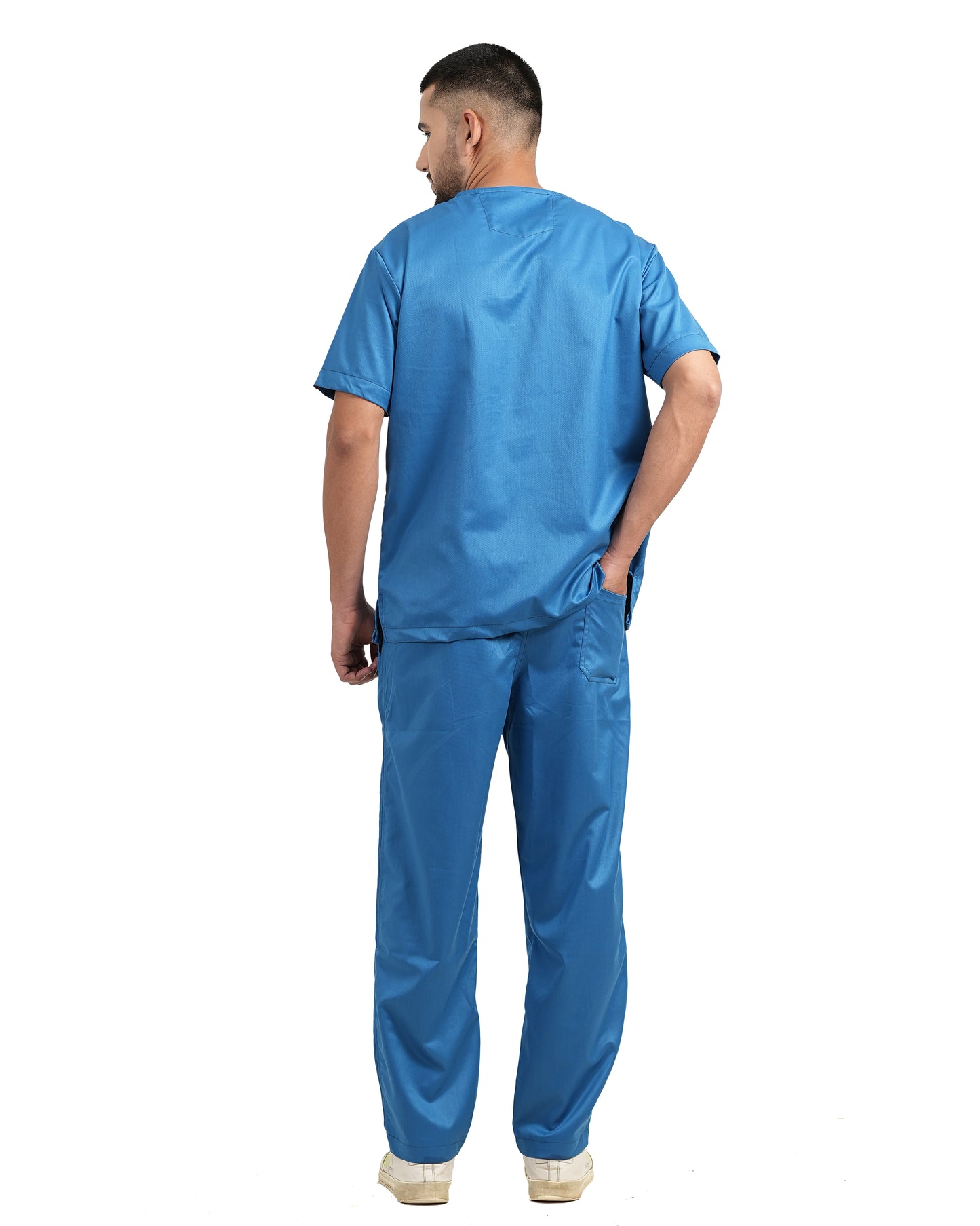 Classic Men's V-Neck (Royal Blue) New Gen Scrub