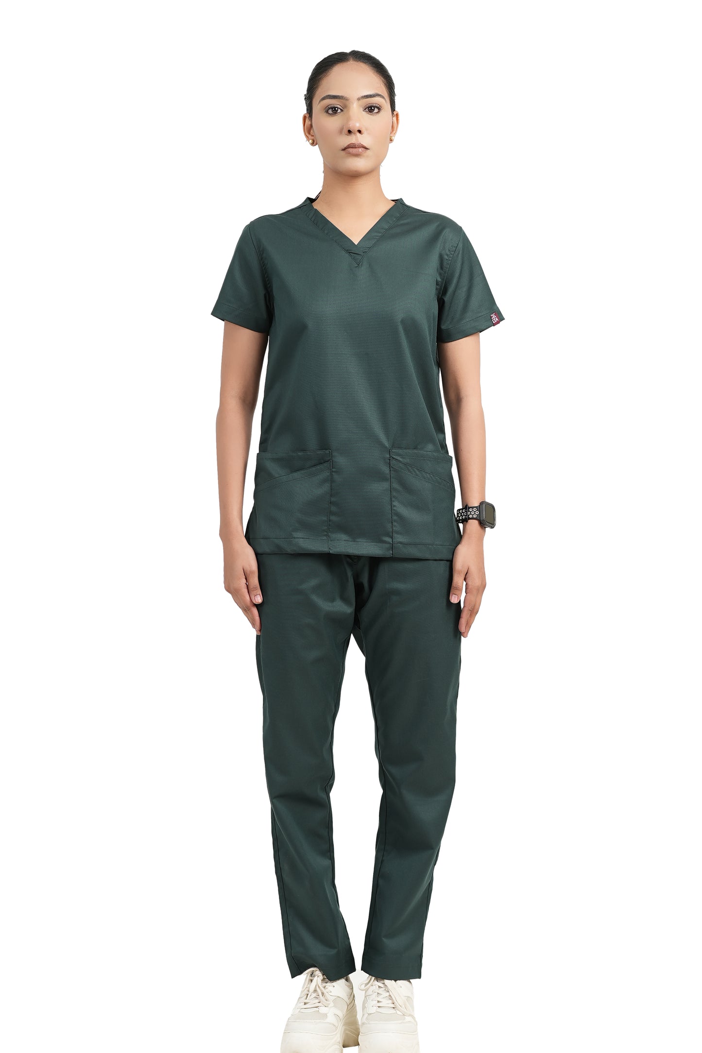 Classic Women's V-Neck (Green) New Gen Scrub
