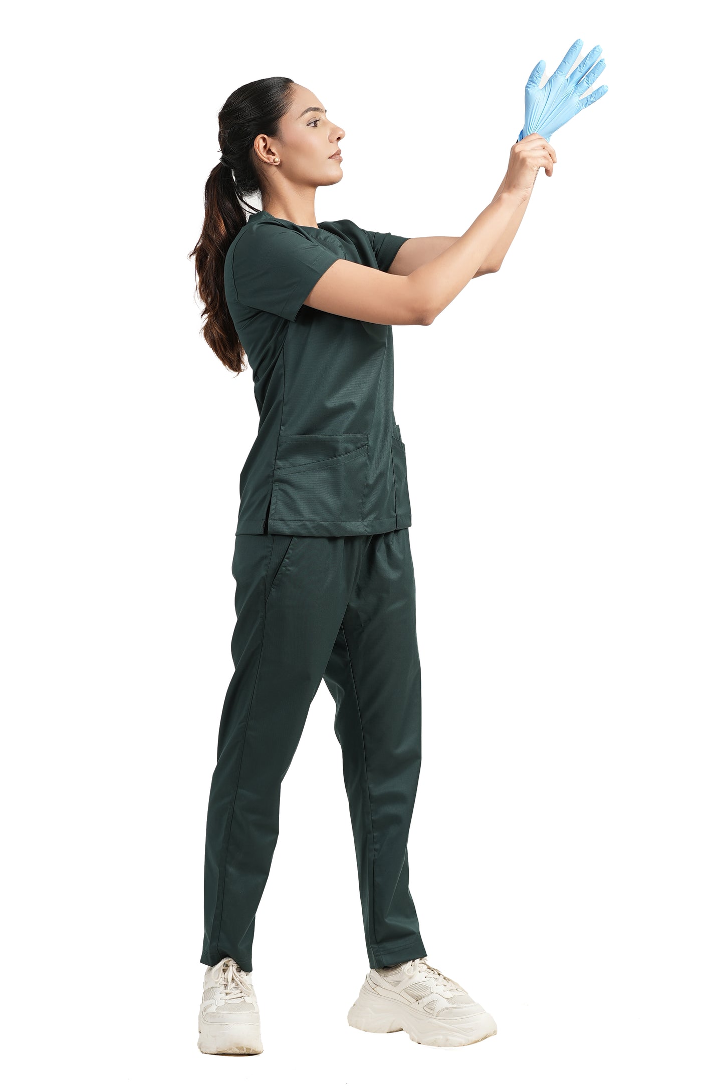 Classic Women's V-Neck (Green) New Gen Scrub