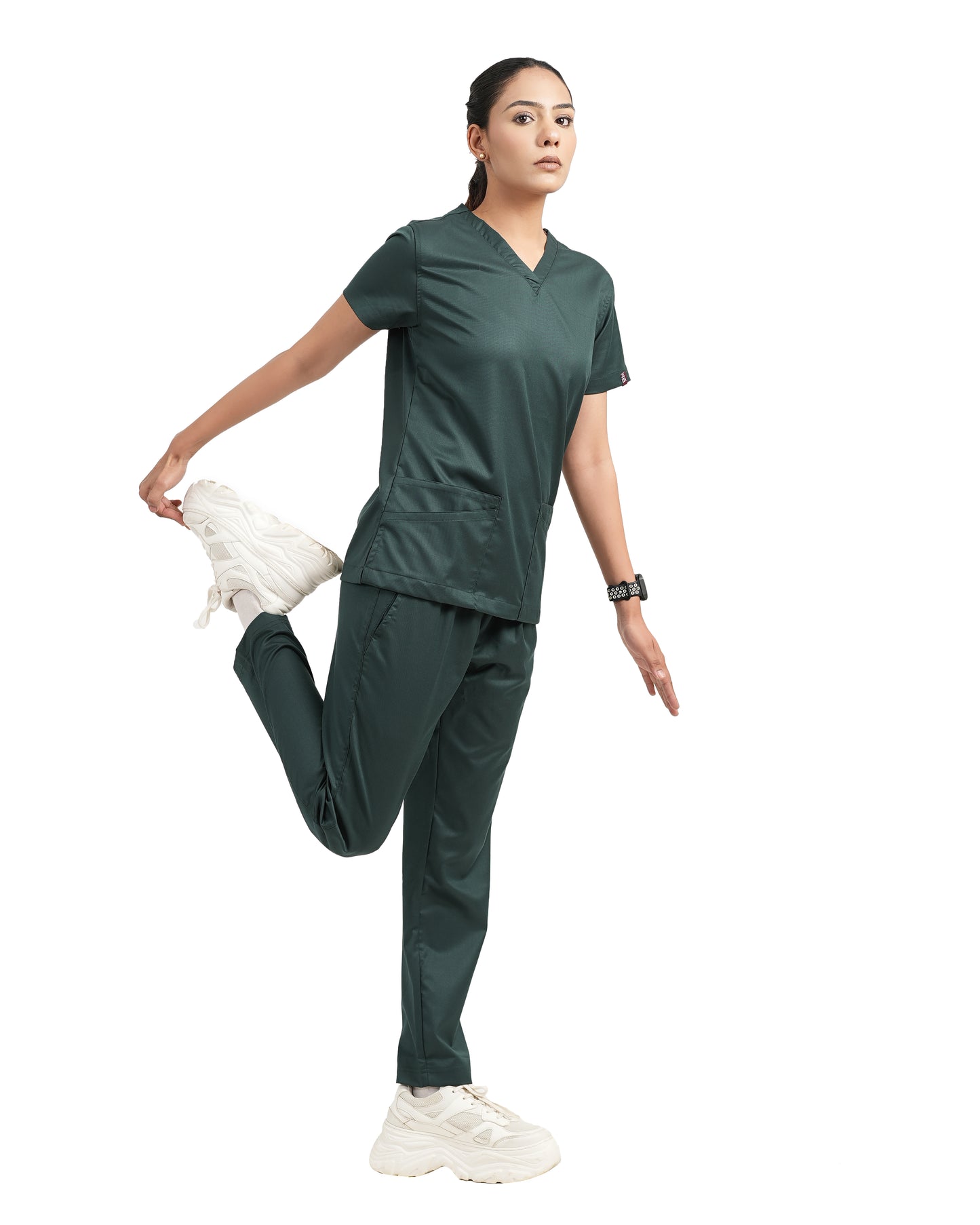 Classic Women's V-Neck (Green) New Gen Scrub