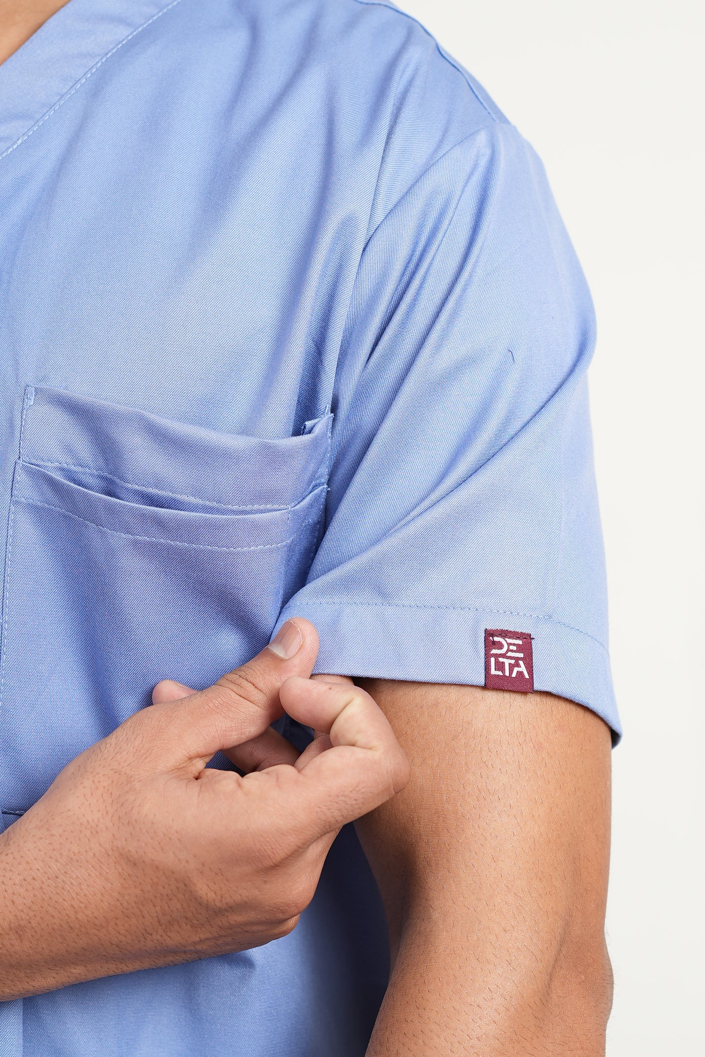 Classic Men's V-Neck (Sky) New Gen Scrub