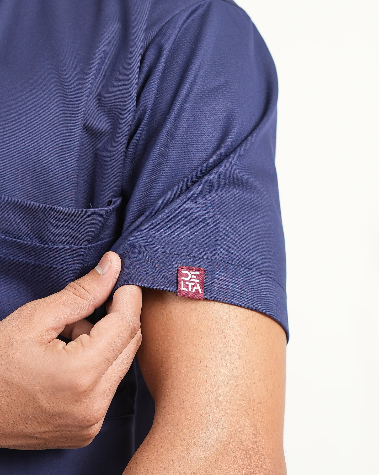 Classic Men's V-Neck (Navy Blue) New Gen Scrub