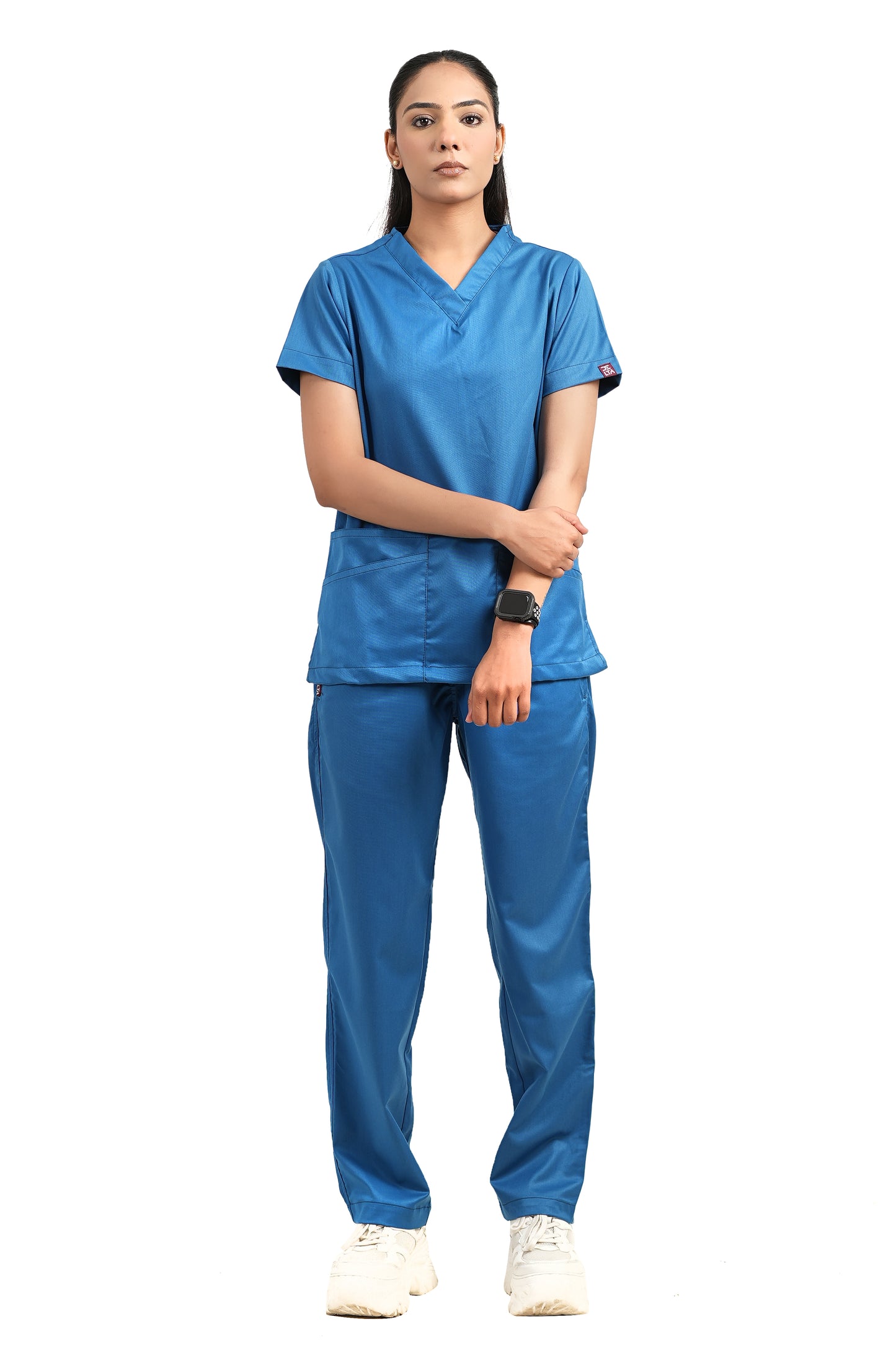 Classic Women's V-Neck (Royal Blue) New Gen Scrub