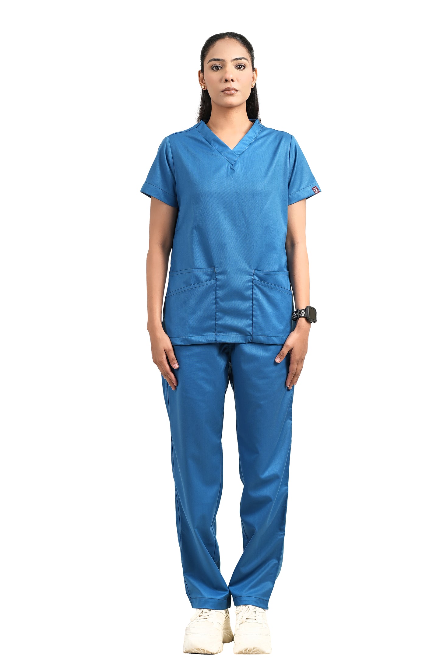 Classic Women's V-Neck (Royal Blue) New Gen Scrub
