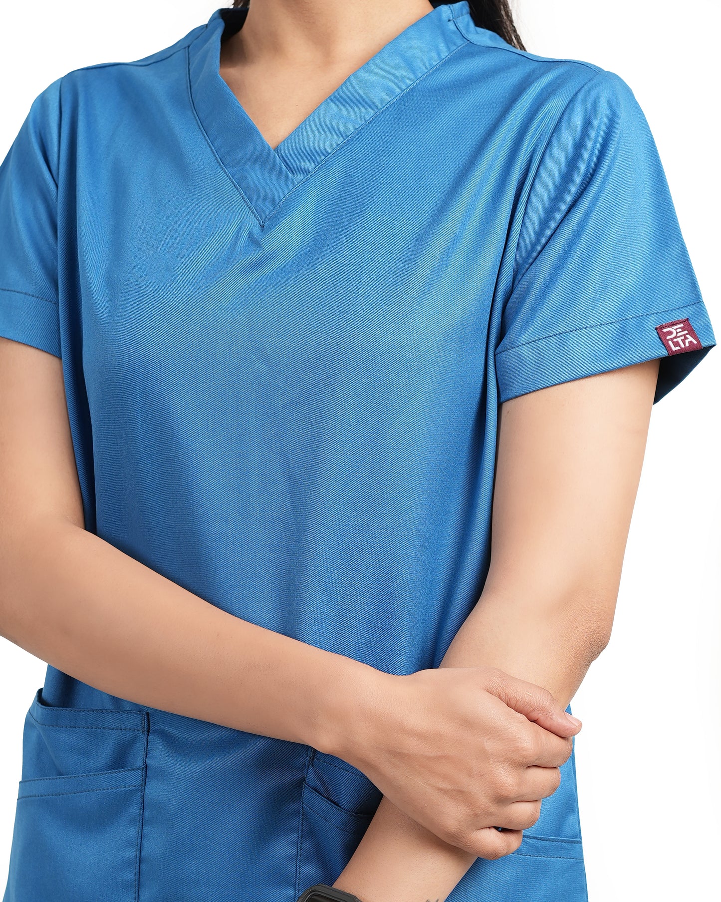 Classic Women's V-Neck (Royal Blue) New Gen Scrub