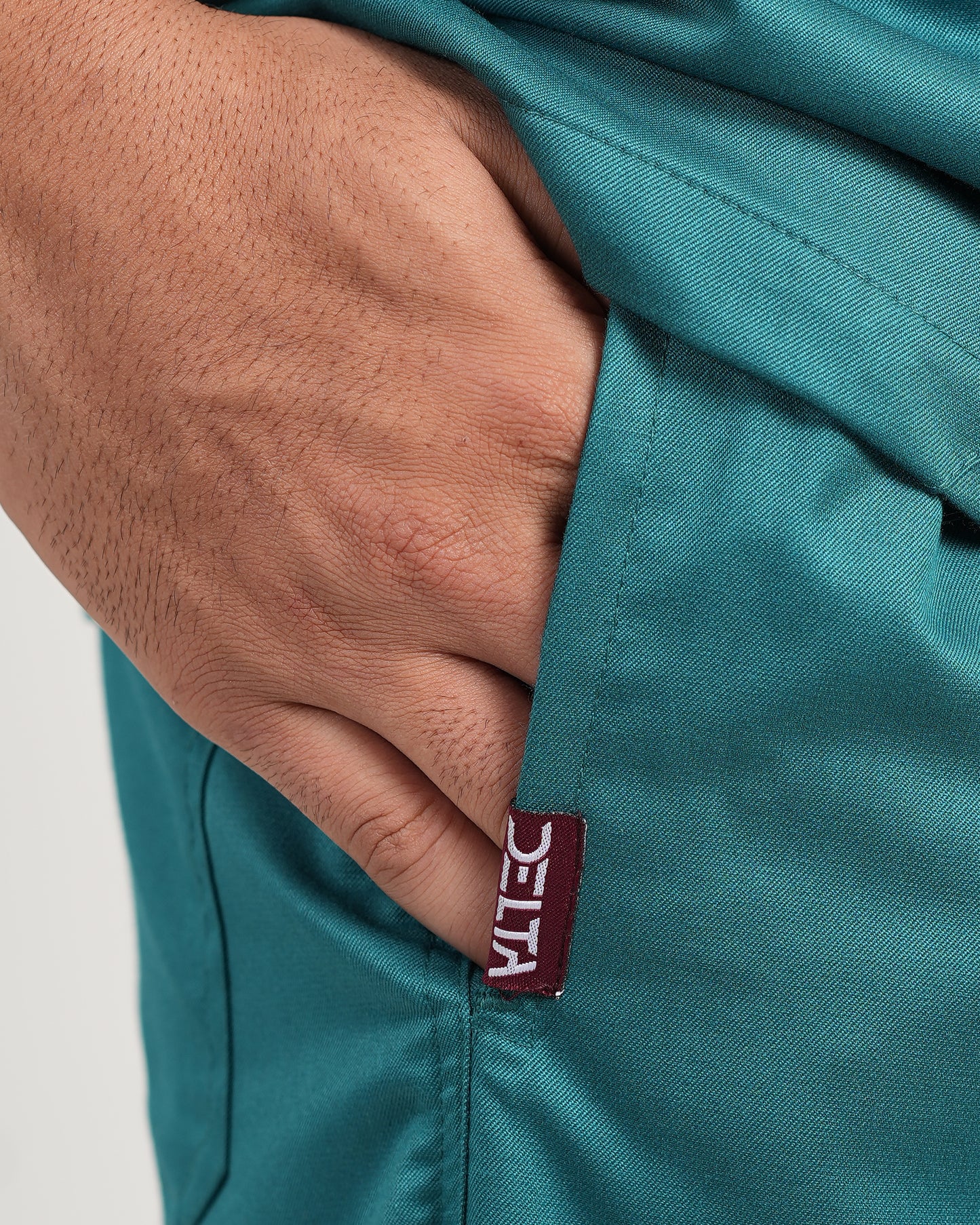 Classic Men's V-Neck (Peacock Green) New Gen Scrub