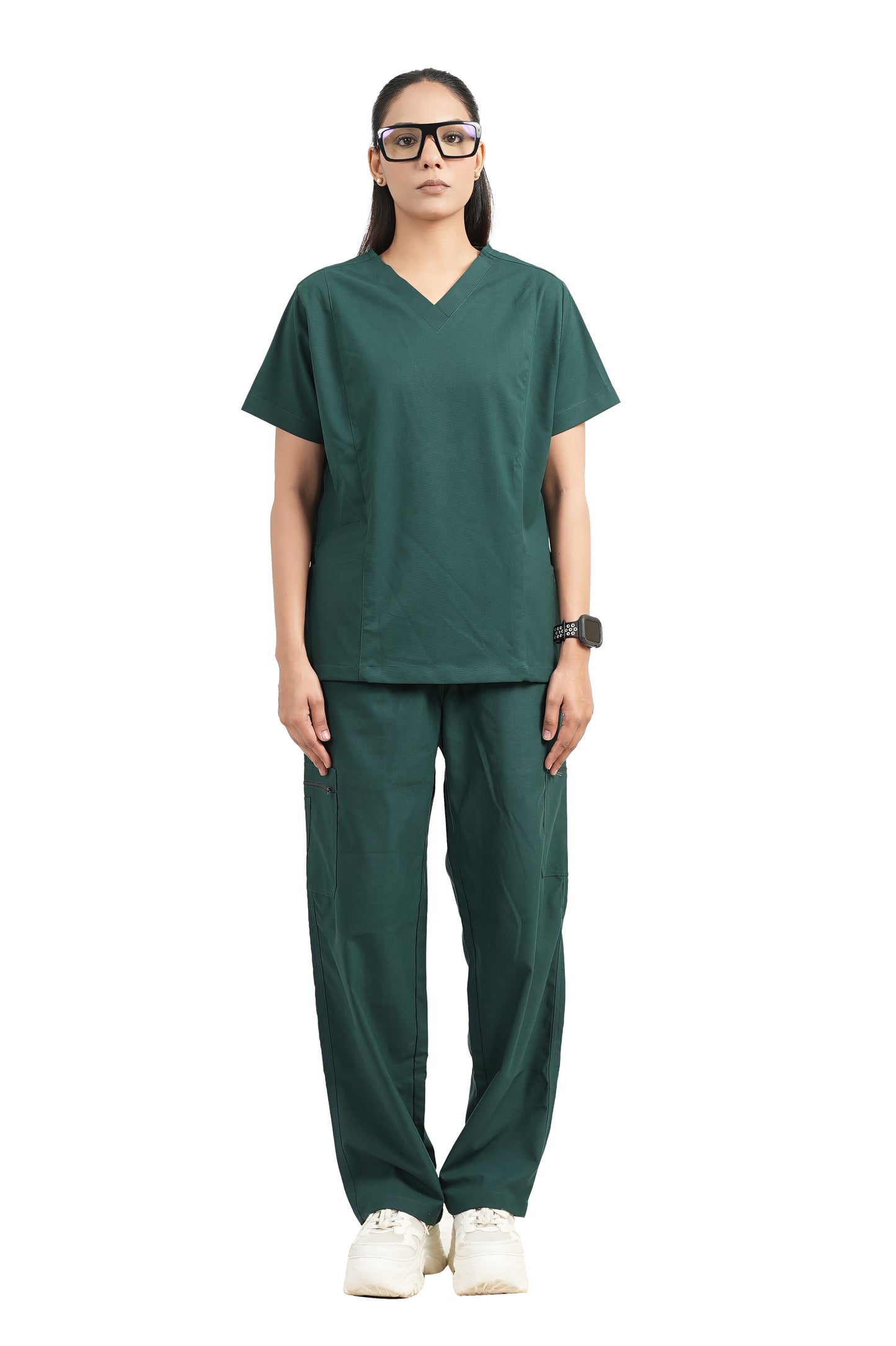 Classic Women's V-Neck (Green) New Gen Scrub